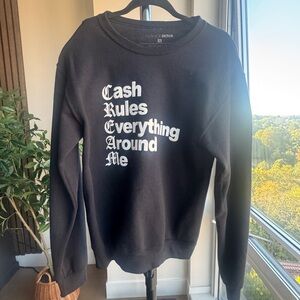 Fashion Nova “Monetary Motivation” Graphic Sweatshirt | Size Small
